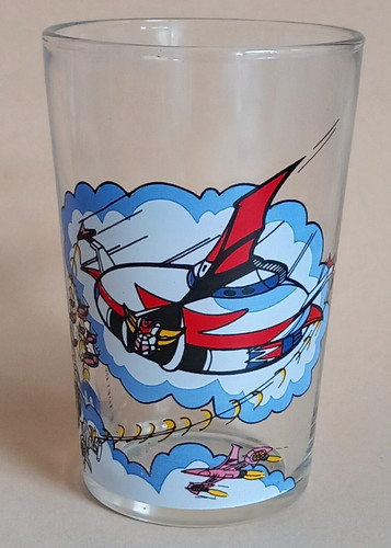 Verre moutarde goldorak - -,