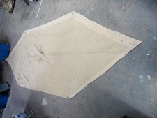 Lot de 2 demi toile de tente individuelle - modèle 1956 - arméee Française