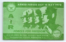 1970 Armed Forces Jour QSL