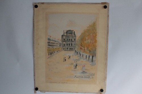 Lithographie originale maurice - lithographie,