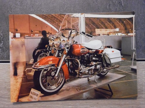 Carte postale moto harley - postale,