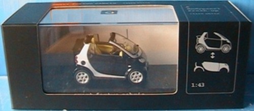Smart fortwo cabrio 2003 black - smart,
