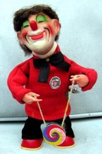 AUTOMATE CARL - RARE CLOWN AVEC YO-YO DES ANNEES 50 N°539 - MADE IN WEST GERMANY