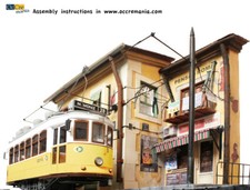 OcCre 53005D - Lisboa Diorama - Wooden-Metal Kit, Échelle 1:24