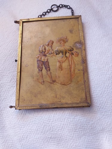 Miroir barbier vintage - de,