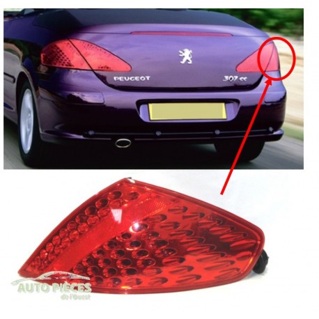 Feu arriere droit ard peugeot - droit,