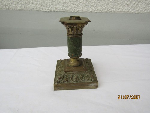 Ancien pied lampe a - ancien,