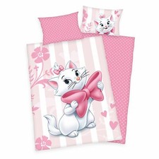 Disney Chat Marie Aristochats Bébé Linge de Lit 40 X 60 CM + 100 X 135 CM