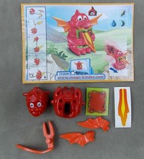 TT009 Dragon Rouge + BPZ Kinder Surprise Italie 2007/2008