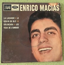Enrico MACIAS La lavande Solenzara 45 tours vinyle