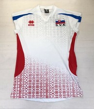 2560/190 ERREA Fed.volley Slovaquie Maillot Course Away Femme 2017 Sans Manches