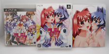 PS3 Logiciel Muv-Luv Édition Limitée W/Broches Set Boîte Japon Import Muvluv
