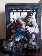 Statue l'incroyable HULK gris
