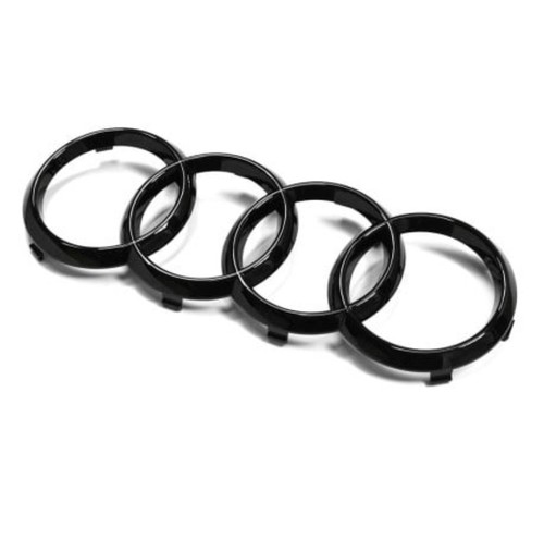Logo calandre noir brillant - logo,