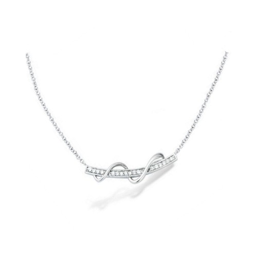 Collier argent 925 rhodié - collier,