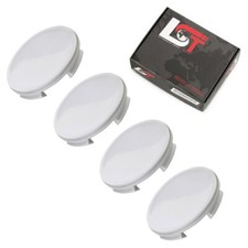 4X Capuchon De Moyeu Couvercle Cache De Jante Gris Ø 60Mm Pour RENAULT