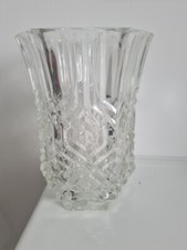 Vase En Cristal Vintage 1950