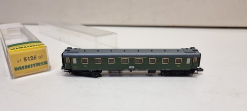 Minitrix voiture sncf - ex, dr