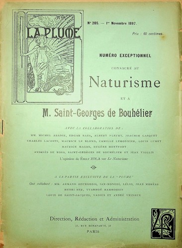 Mucha revue la - la, plume