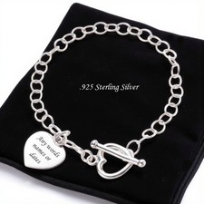 Bracelet En Argent Sterling