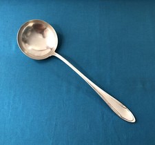 louche ERCUIS modèle BALTIC métal argenté Couvert Service Soupe Potage 32 cm