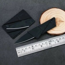 Couteau de poche carte de crédit CB wallet knife survie 0040