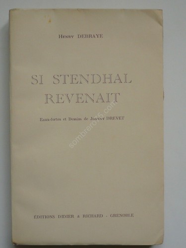 Stendhal revenait henry - -,