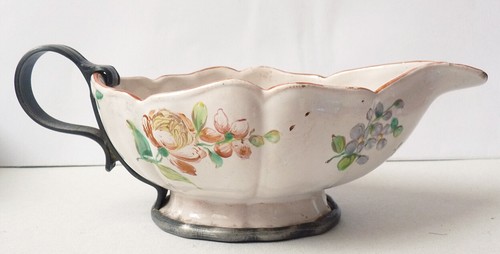 Saucière faïence 19e - faïence,