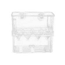  1PC Fish Fry Hatching Box Boîte d'élevage Guppy Boîte d'isolement de poissons