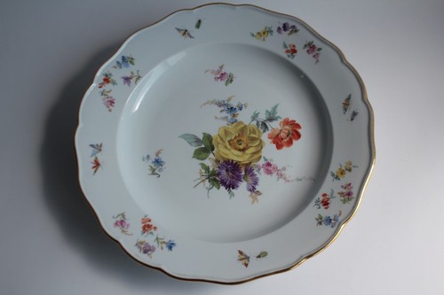 Meissen assiette porcelaine - meissen,
