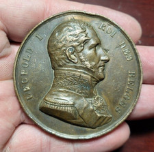 #01-23 ~ Belgique - Léopold Ier - Bronze 66,9g / médaille 勋章