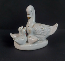 Ancien RARE canard en porcelaine céramique avec canard Made In China