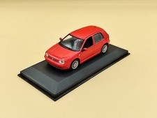 1/43 VW Volkswagen Golf IV GTI Rouge 1997 Minichamps ref: 430056000