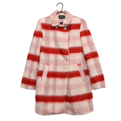 Desigual wool check plaid - desigual,