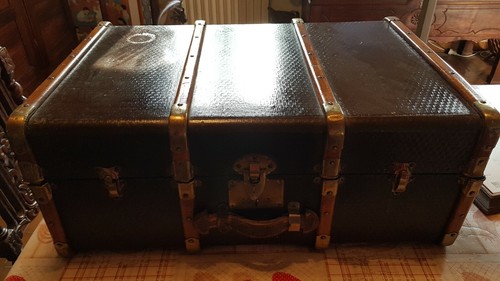 Malle valise ancienne - malle, en