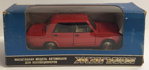 Voiture miniature lada - miniature,