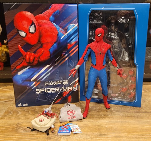Hot toys spider - hot, spider-man