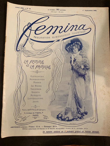 Revue femina 1901 le - revue, #15