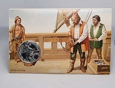 Pièce de 100 escudos en argent Portugal 1990 / Navigation astronomique Atlant...