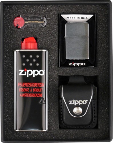 Zippo lot chrome brossé - zippo,