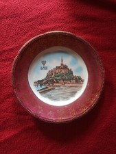 Assiette décorative En Porcelaine Le Mont Saint Michel HEINRICH 