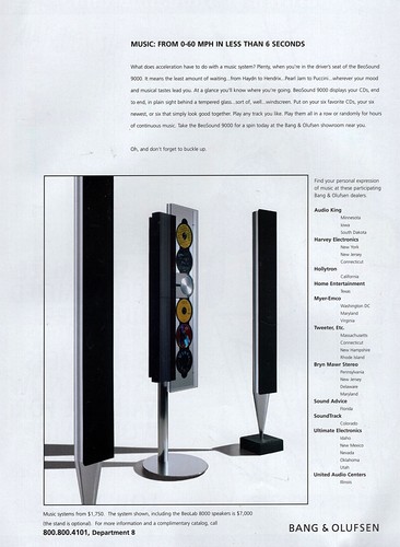 1998 bang olufsen beosound - 1998,