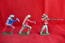 Plomb creux 3 indiens avec