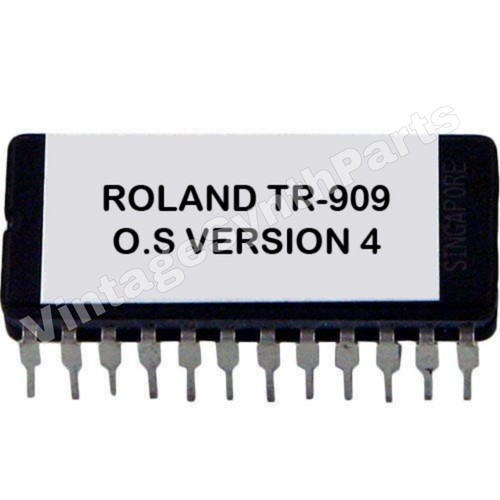 Roland 909 eprom rétro - roland, tr-909