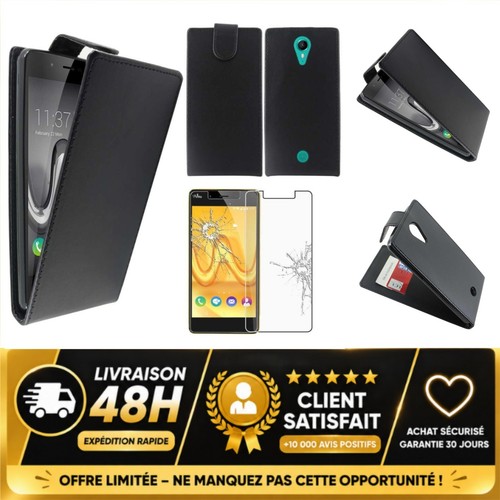 Coque wiko tommy étui folio - coque,