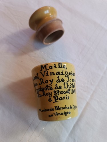 Pot moutarde ancien maille - ancien,