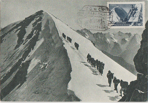 Ussr 1953 caucase climbing - caucase,