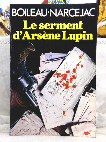Serment arsène lupin - le,