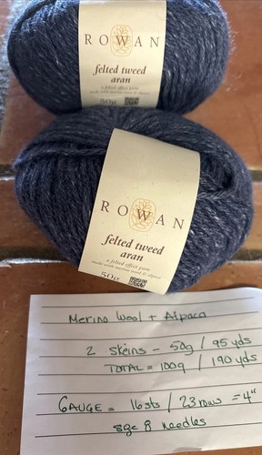 Nwt rowan felted tweed - ,