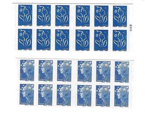 Carnet timbres à - de, 12